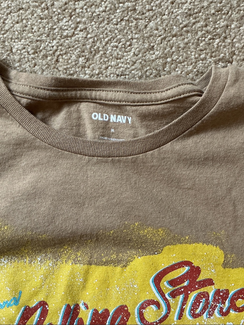 The Rolling Stones Kids Graphic Tee - Brown - Picture 3 of 3